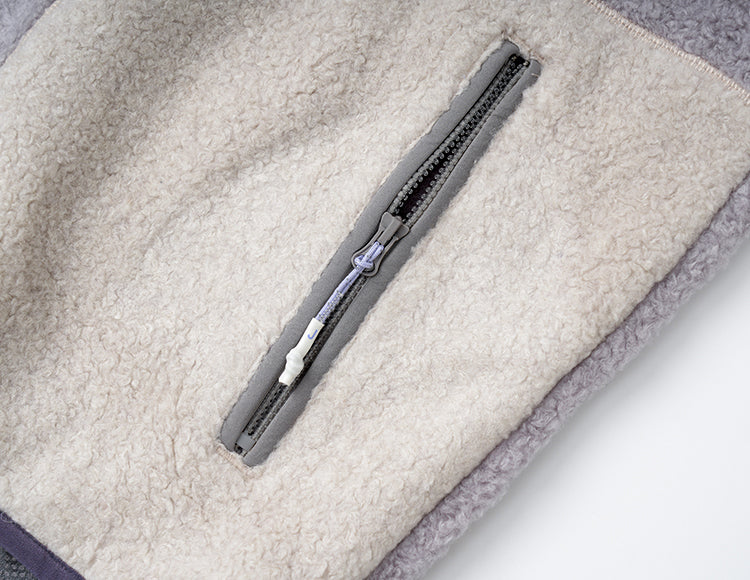 Thermal Wool-Blend Fleece Jacket