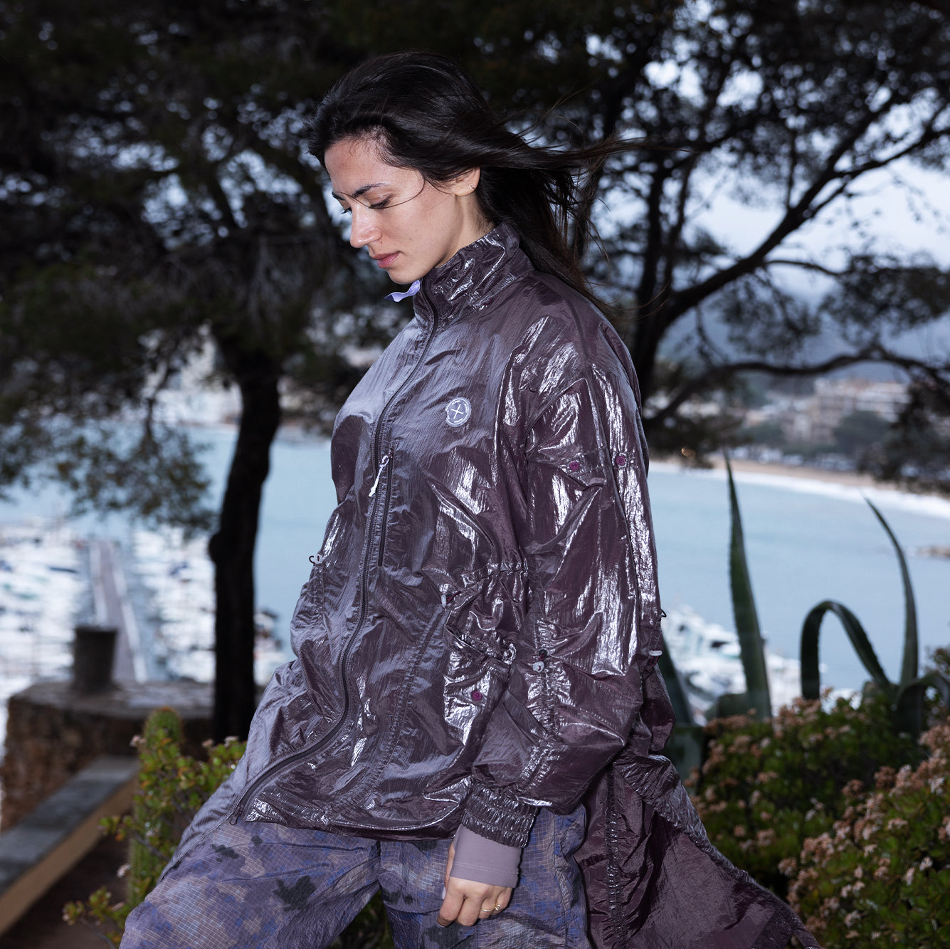 Detachable Water-repellent Long Jacket