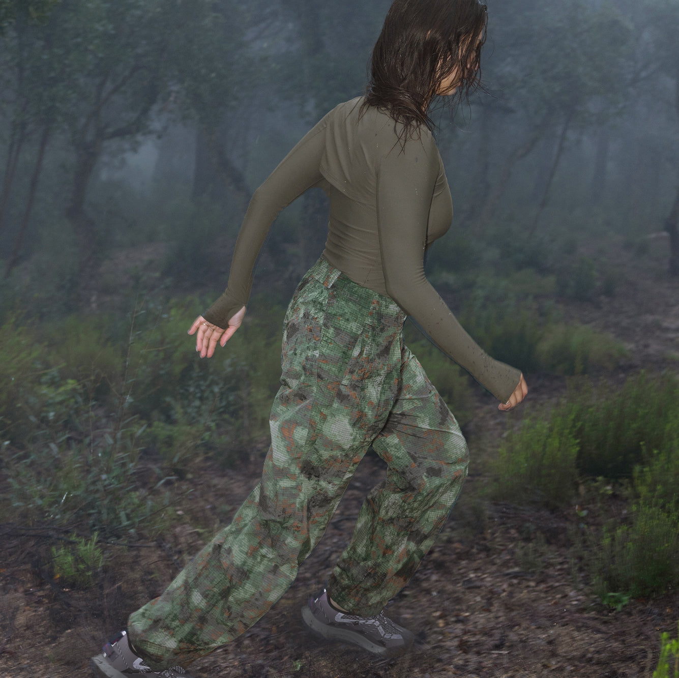 Lake District Camo Cargo Pants