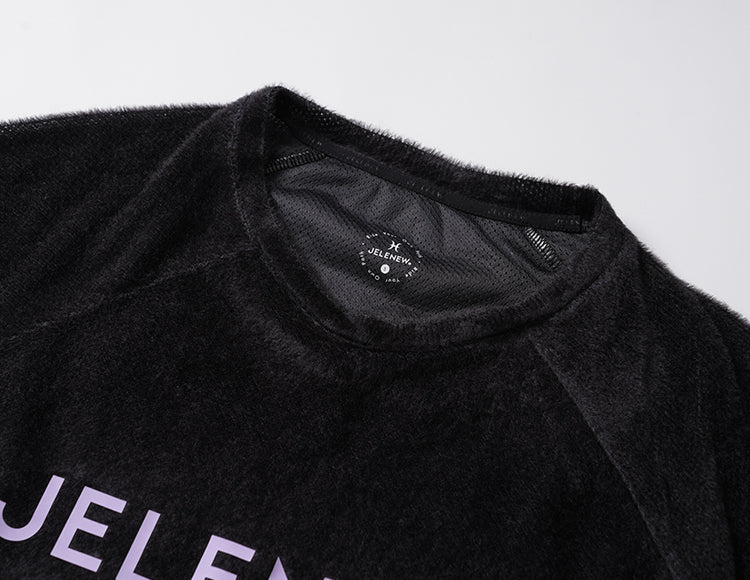 Brushed Long Sleeve Logo T-shirt