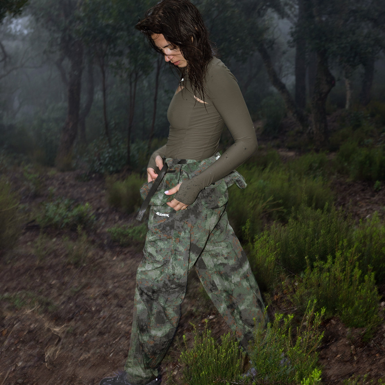 Lake District Camo Belt Bag