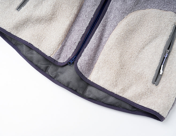 Thermal Wool-Blend Fleece Jacket