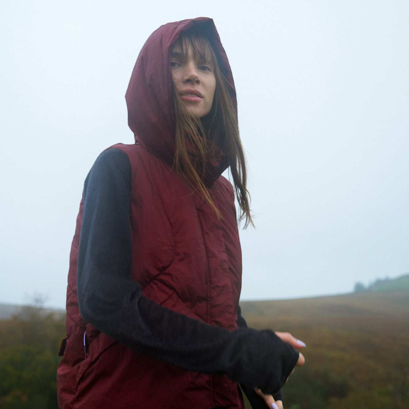 Metallic Windproof Vest