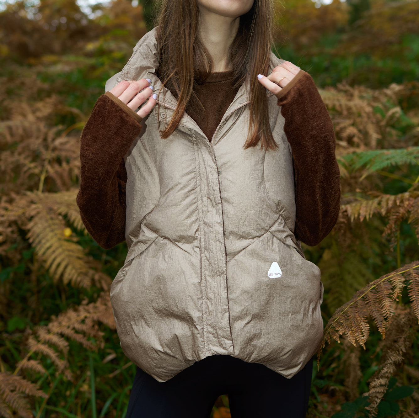 Metallic Windproof Vest