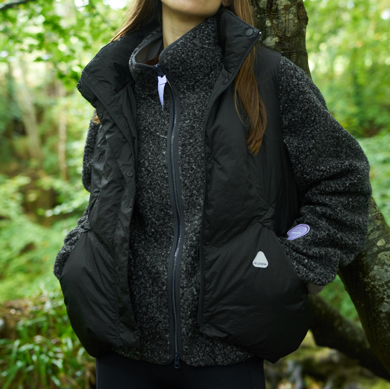 Therma Wool-Blend Fleece Jacket