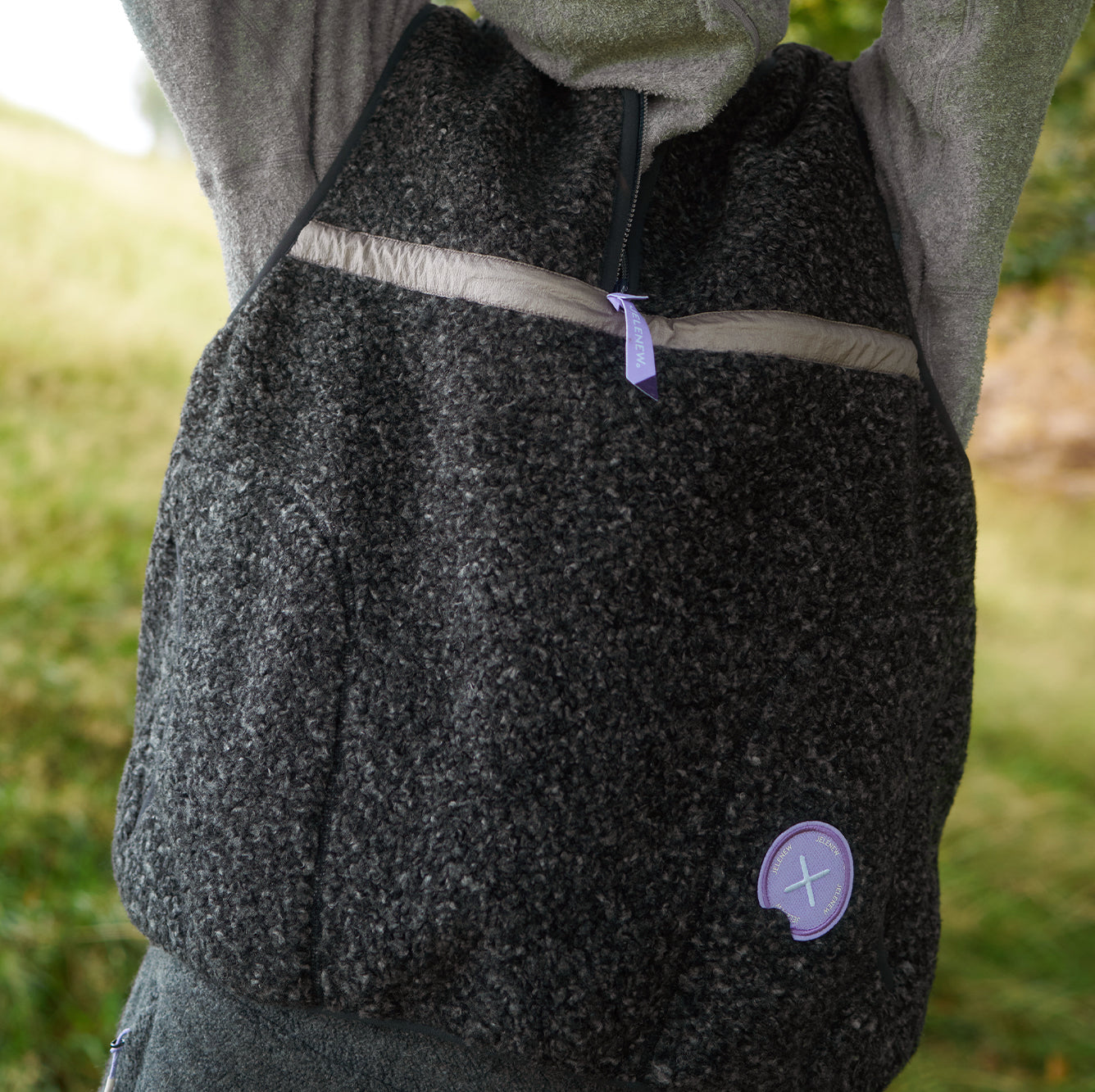 Thermal Wool-Blend Fleece Vest