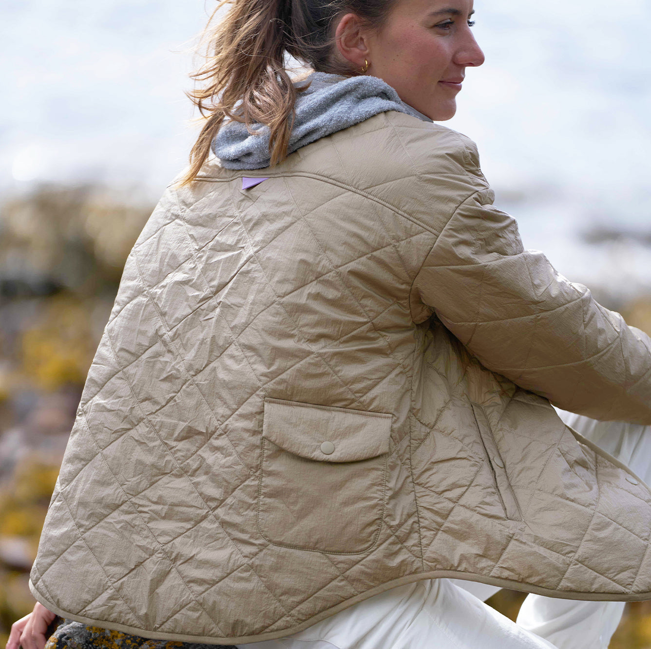 Quilted Windproof Jacket