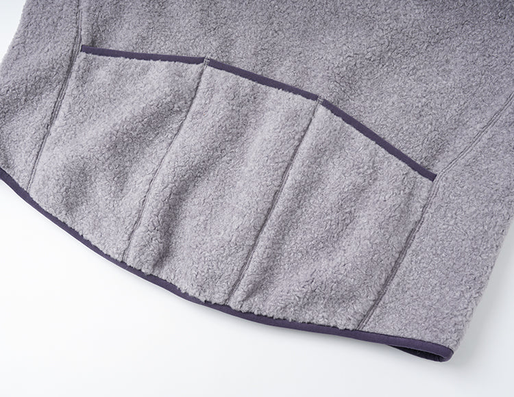 Thermal Wool-Blend Fleece Jacket