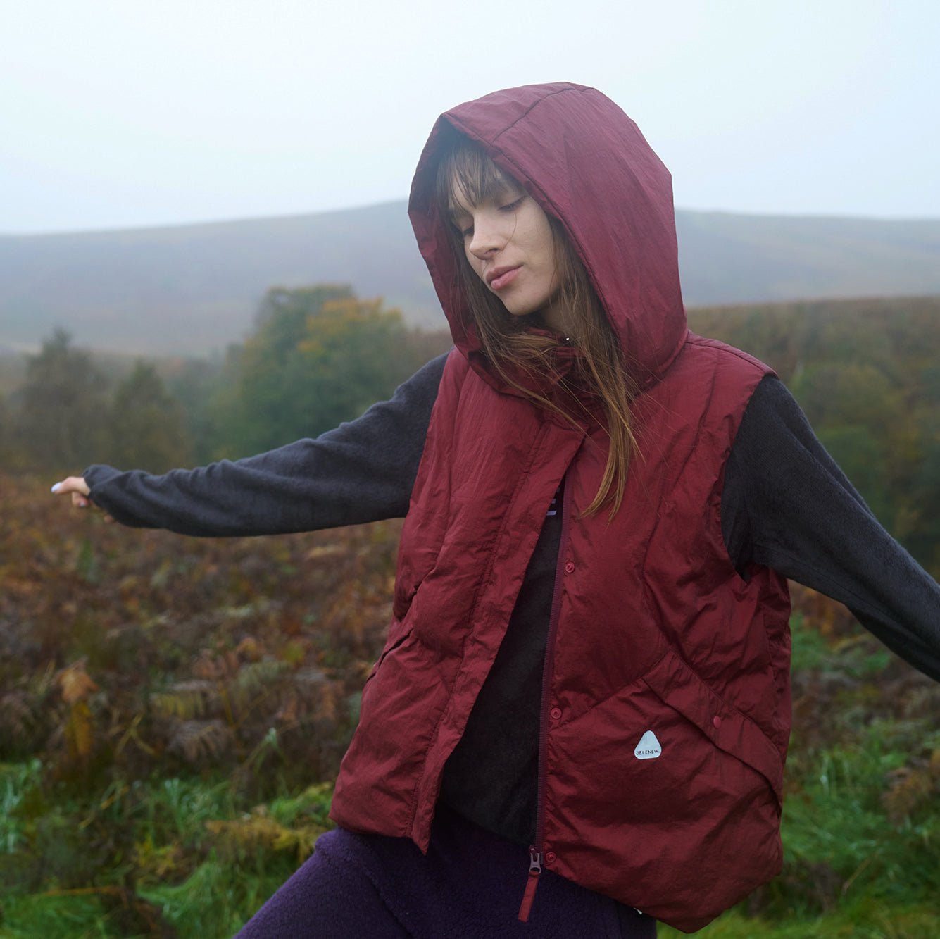 Metallic Windproof Vest