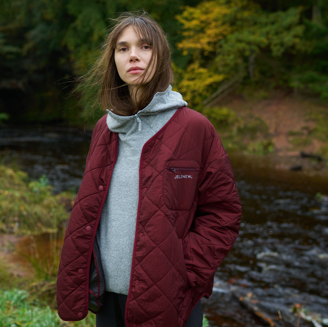 Quilted Windproof Jacket