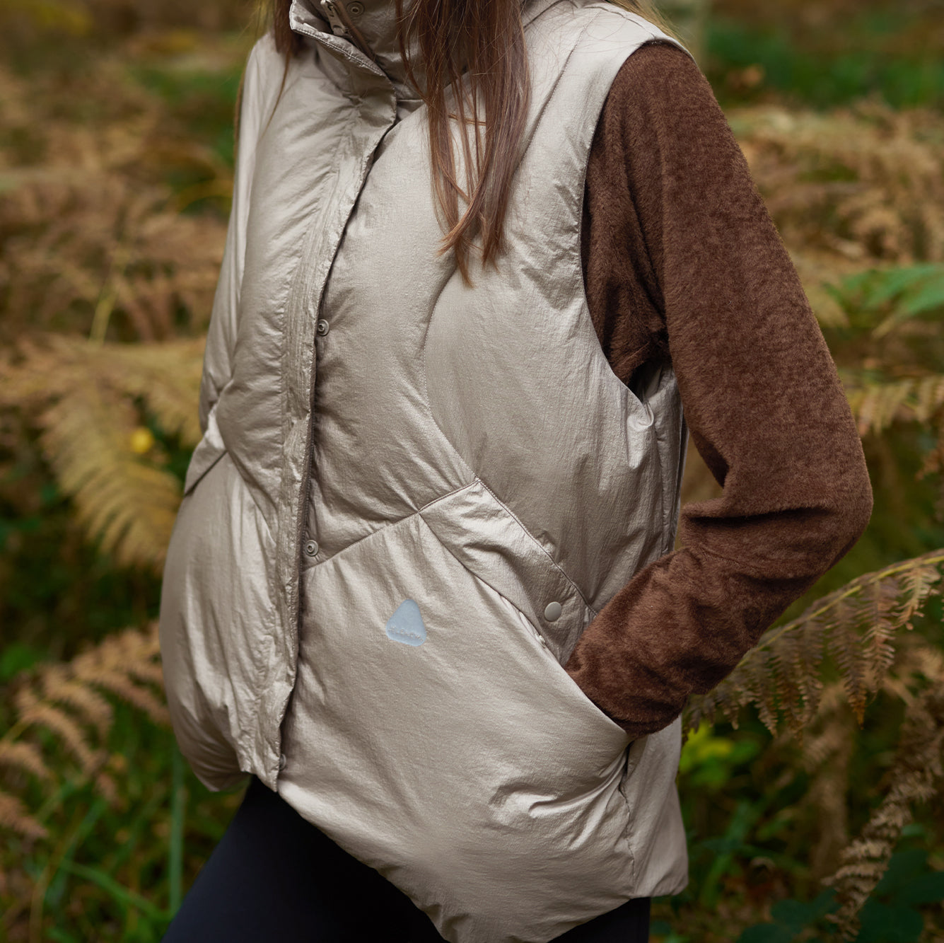 Metallic Windproof Vest