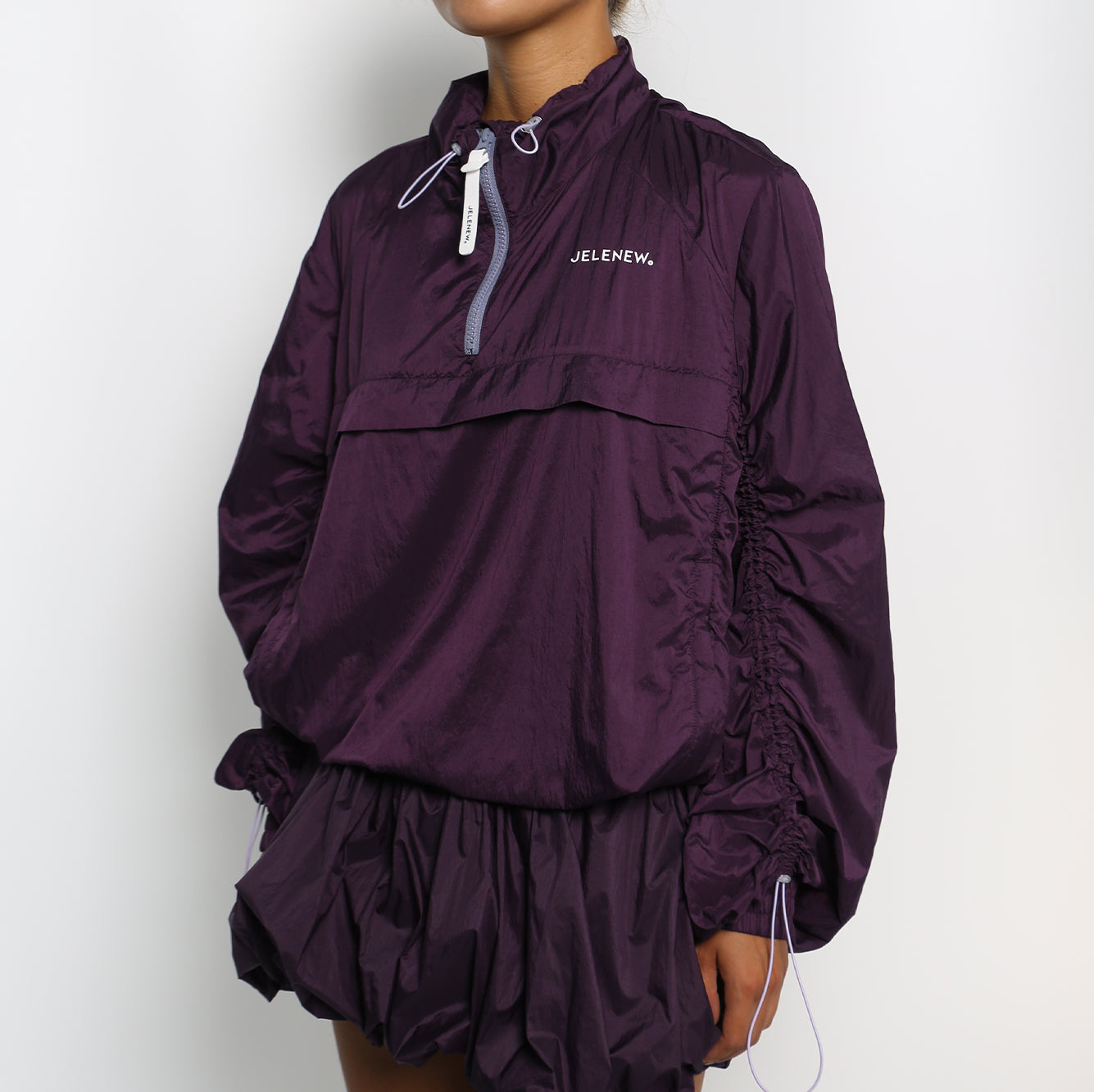 Mont Blanc Metallic Half Zip Jacket