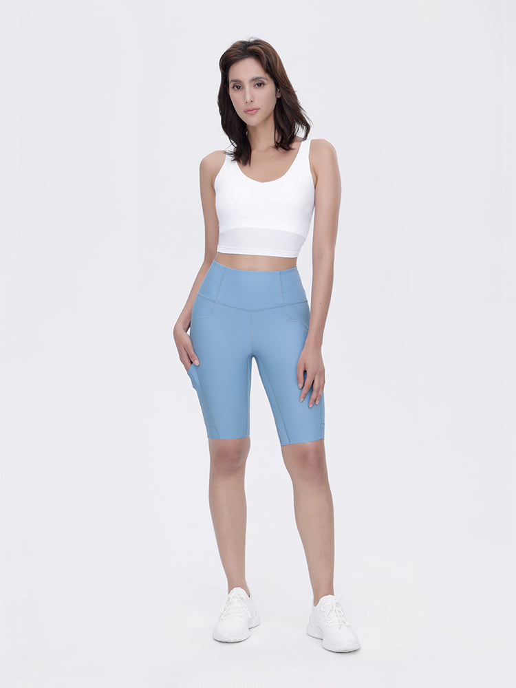 SOMAtique High-rise Shorts 8'' with Side Pockets (unpadded)