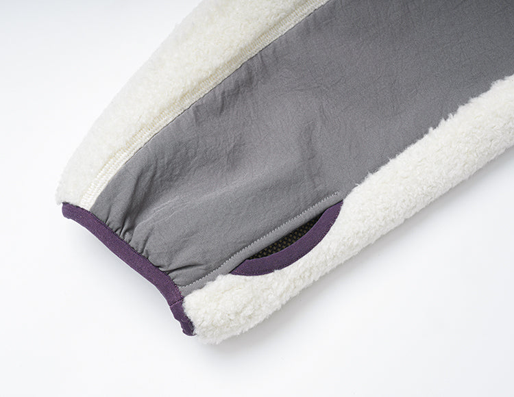 Thermal Wool-Blend Fleece Jacket