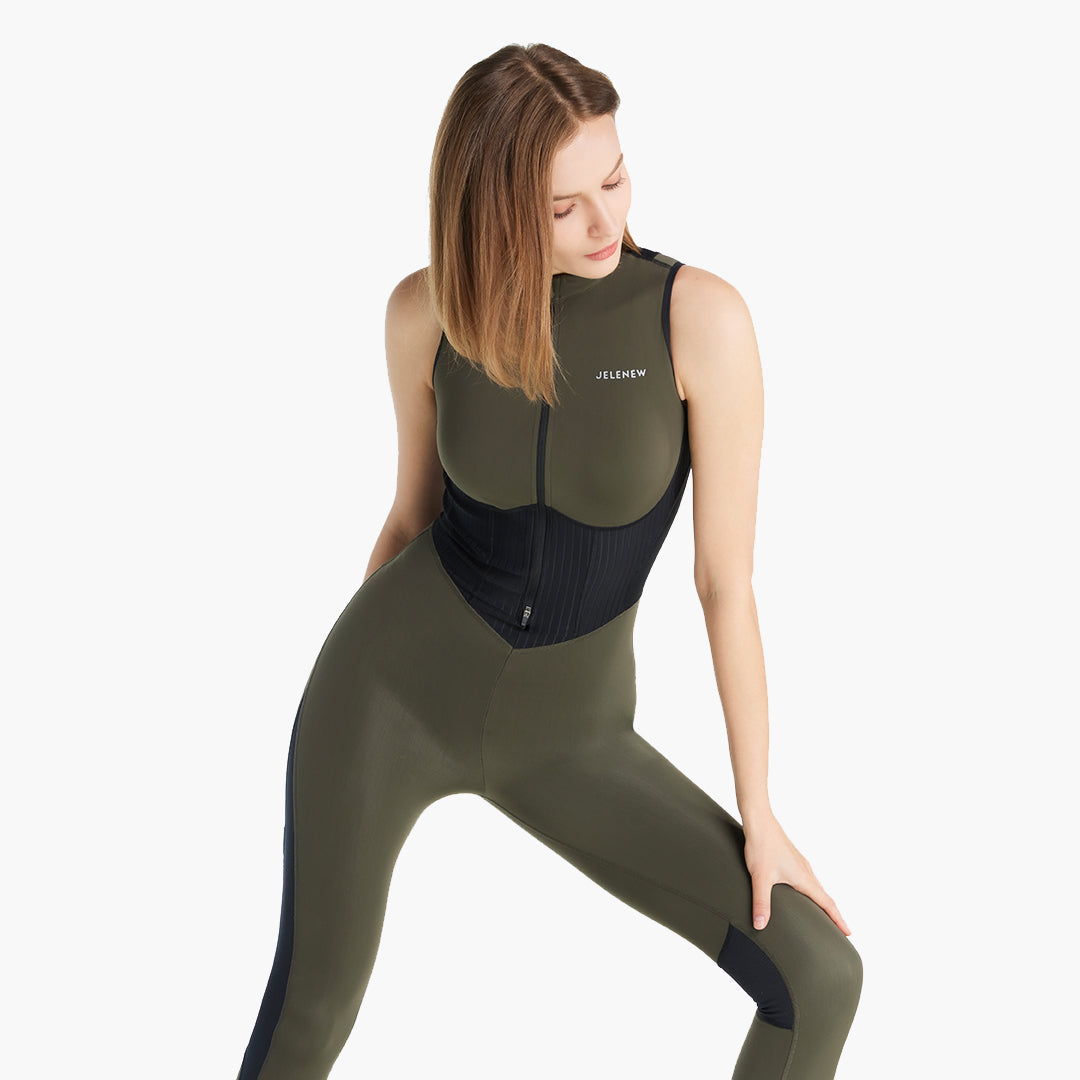 Silhouette Fast-dry Sleeveless Bodysuit (unpadded)
