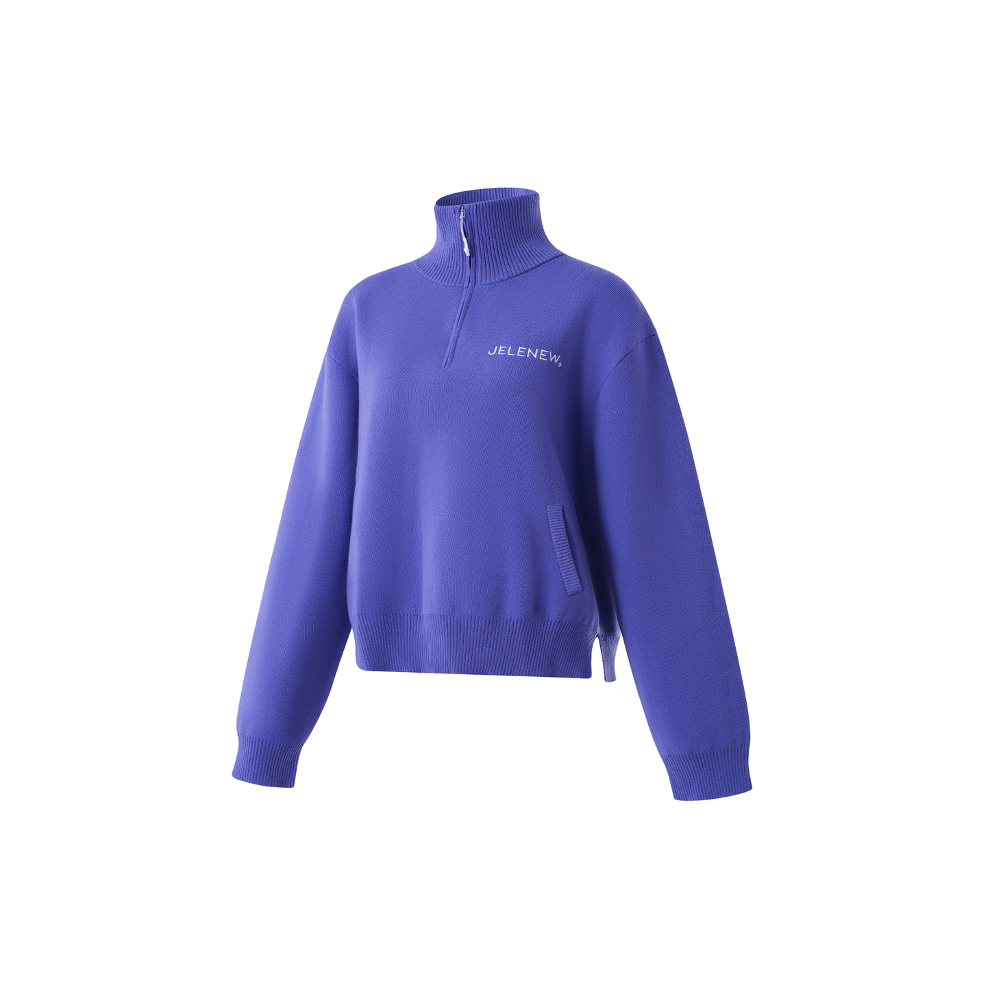 Vintage Knit Half-zip Sweatshirt