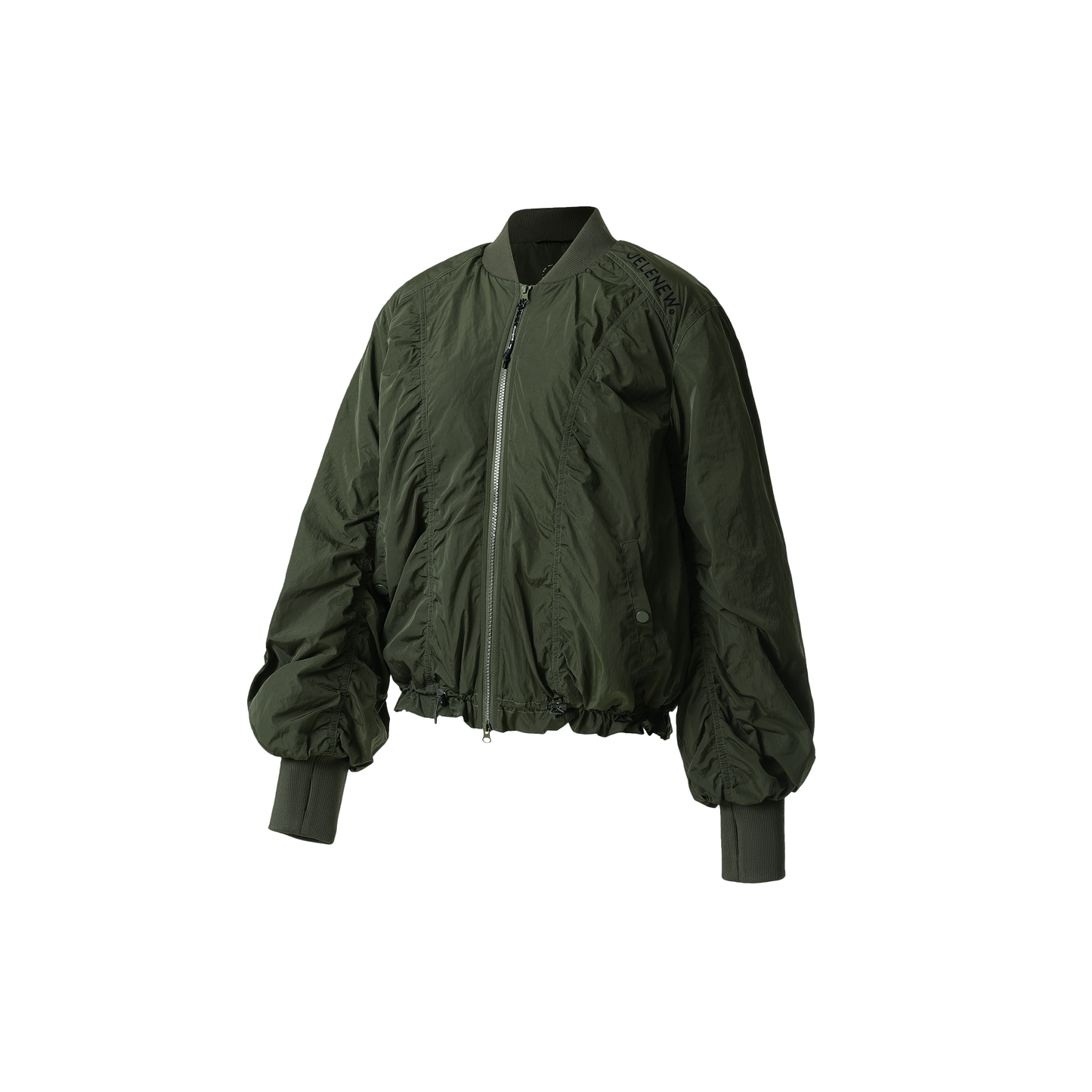 Metallic Bomber Jacket