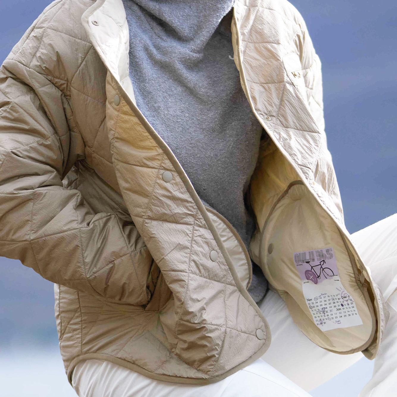 Quilted Windproof Jacket