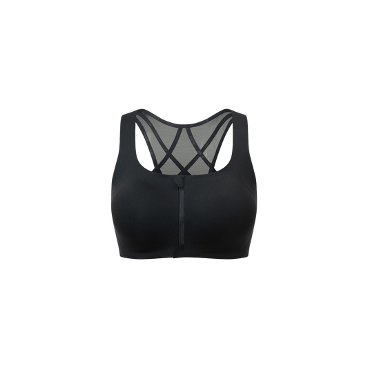 Zone2 Zip-Front Sports Bra