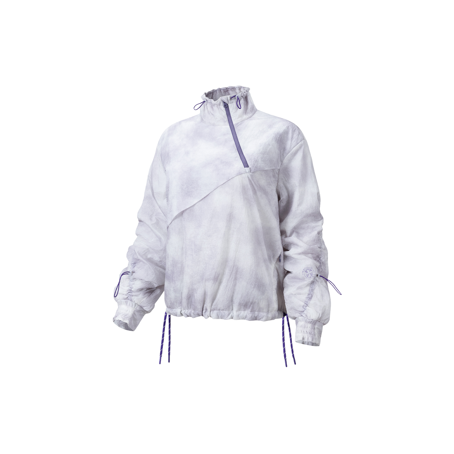 LD Off-Center Wool-Blend LT Pullover
