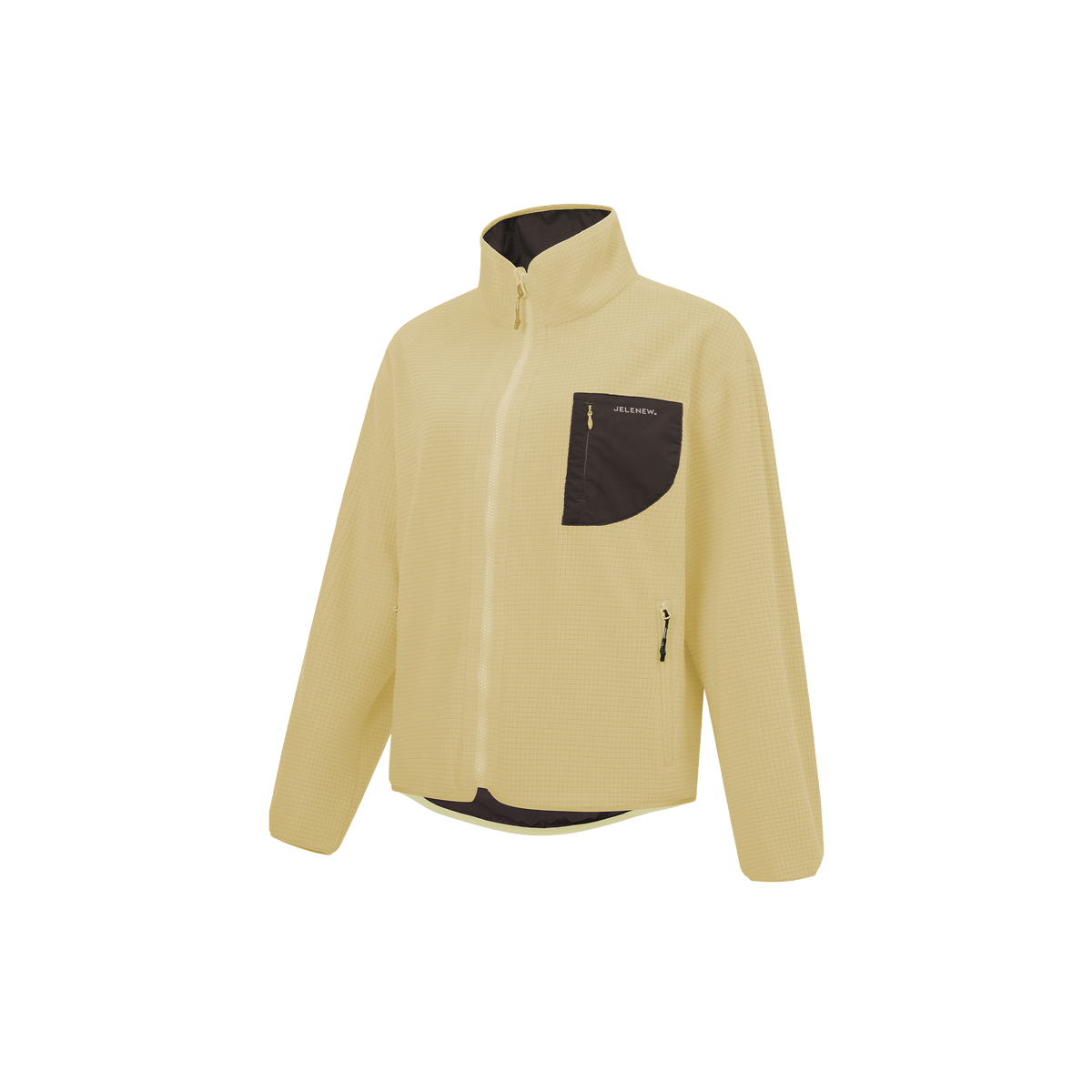 Waffle Full-Zip Jacket