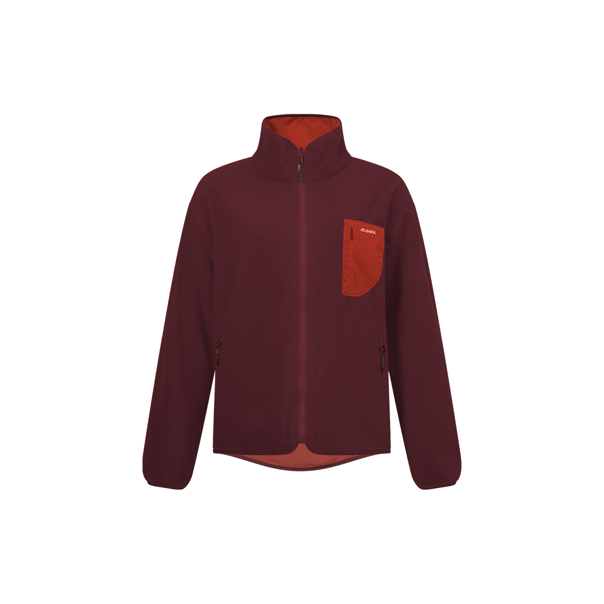 Waffle Full-Zip Jacket
