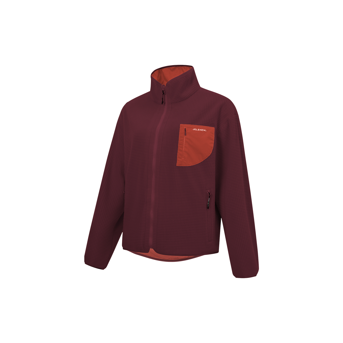Waffle Full-Zip Jacket