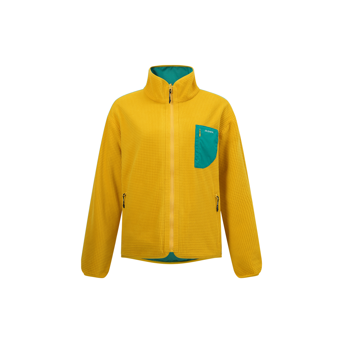 Waffle Full-Zip Jacket