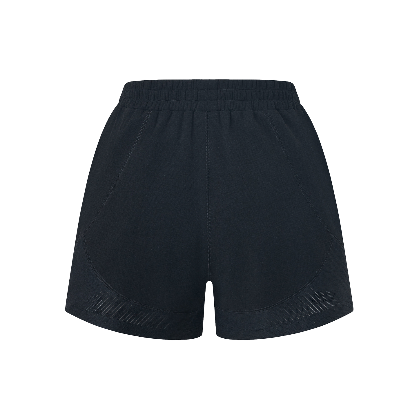 LD Grid Fleece A-line Shorts