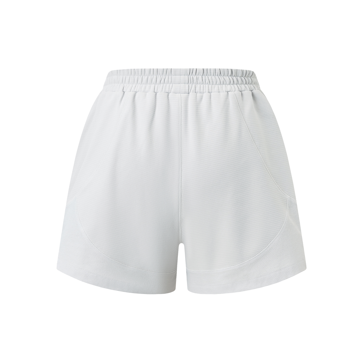 LD Grid Fleece A-line Shorts