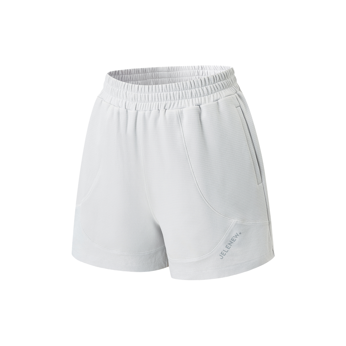 LD Grid Fleece A-line Shorts