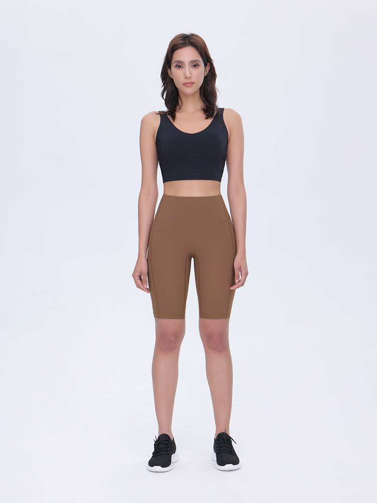 SOMAtique High-rise Shorts 8'' with Pockets (unpadded)