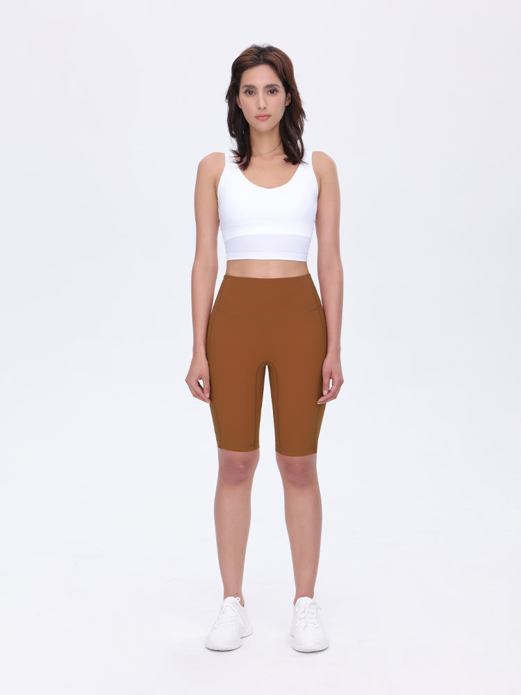 SOMAtique High-rise Shorts 8'' with Pockets (unpadded)