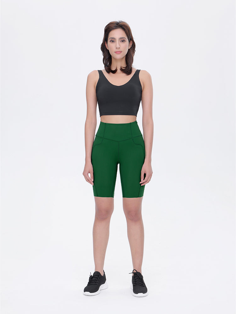 SOMAtique High-rise Shorts 8'' with Side Pockets (unpadded)