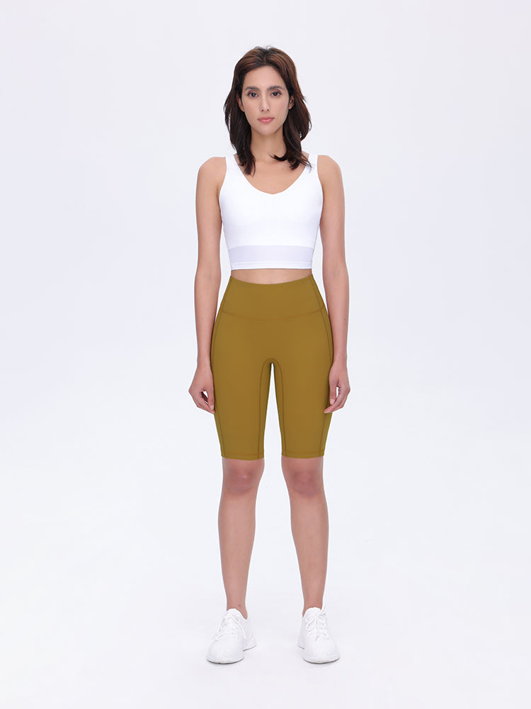 SOMAtique High-rise Shorts 8'' with Pockets (unpadded)