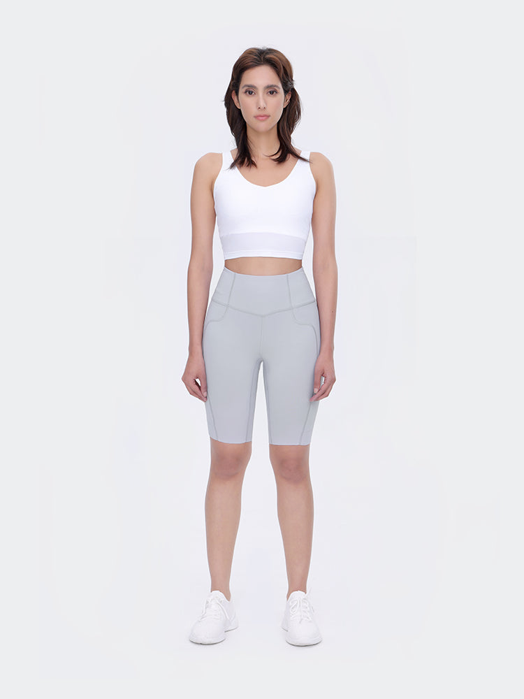 SOMAtique High-rise Shorts 8'' with Side Pockets (unpadded)