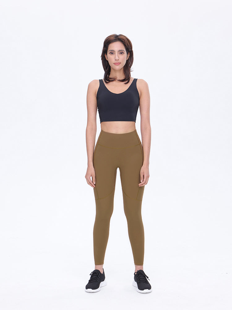 SOMAtique High-rise Leggings with Side Pockets (Unpadded)