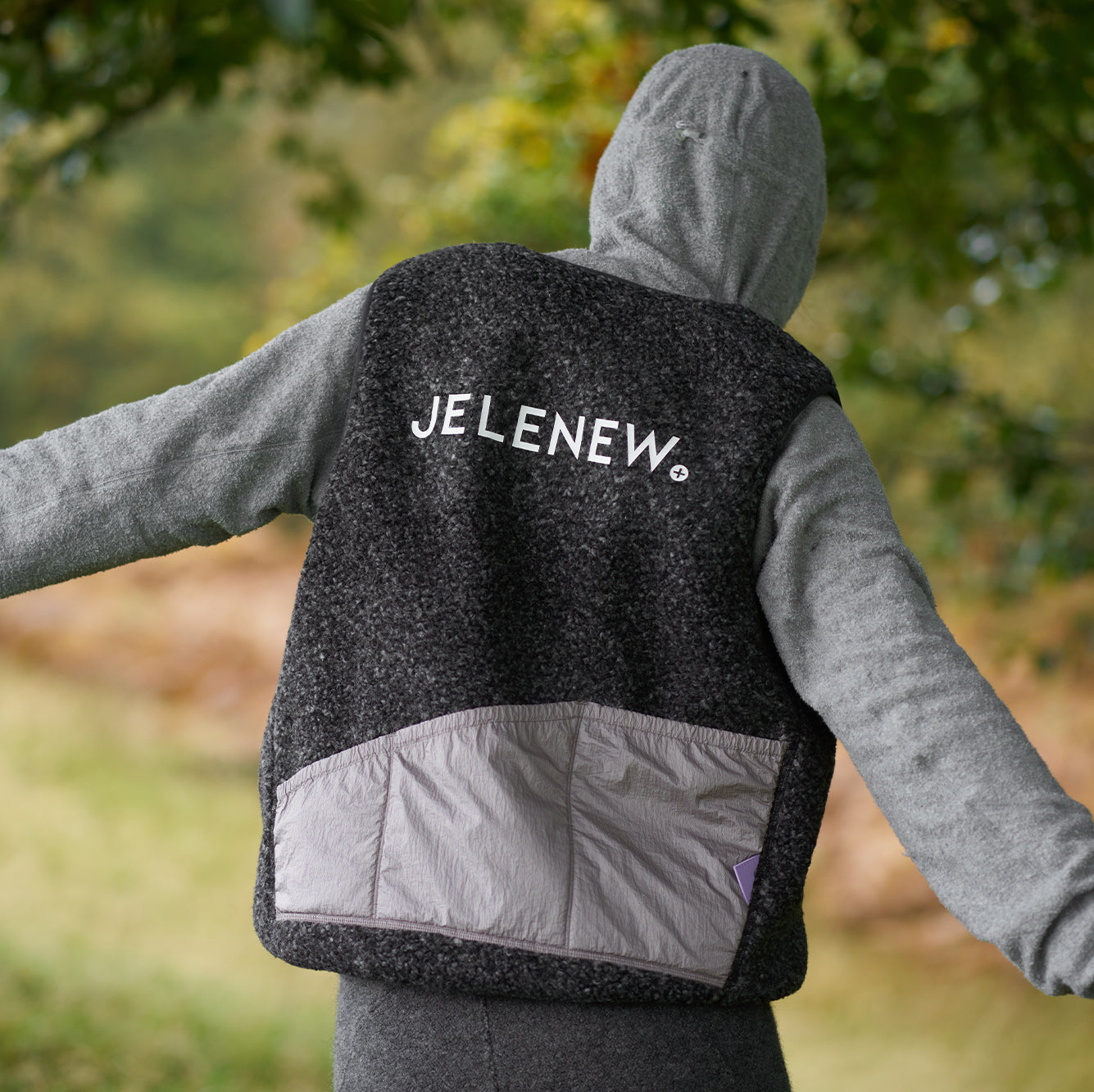 Thermal Wool-Blend Fleece Vest