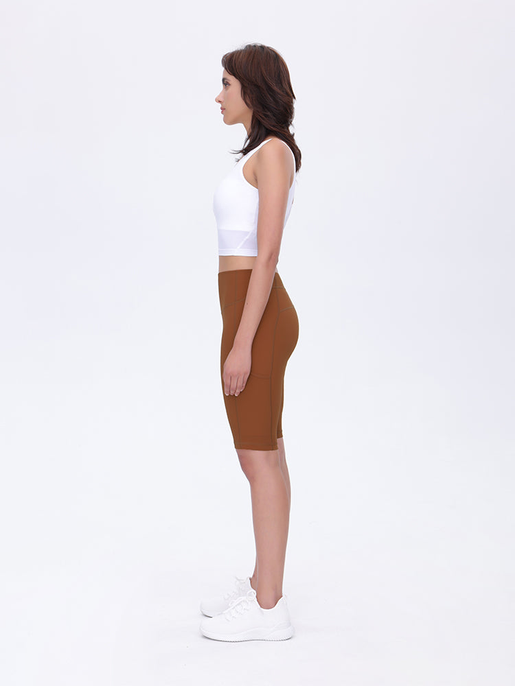 SOMAtique High-rise Shorts 8'' with Pockets (unpadded)