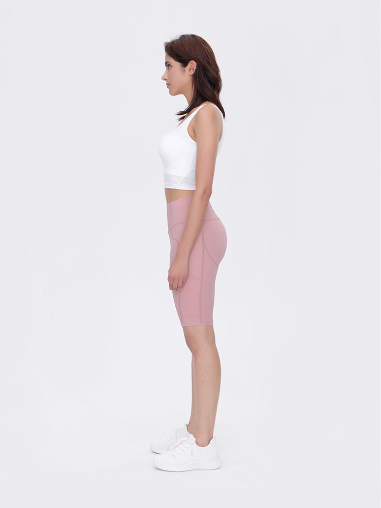 SOMAtique High-rise Shorts 8'' with Side Pockets (unpadded)