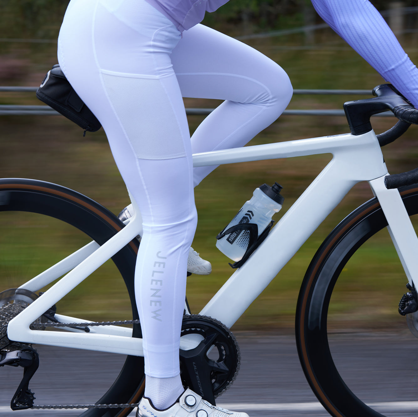 Y Back Thermal Brushed Bib Tights
