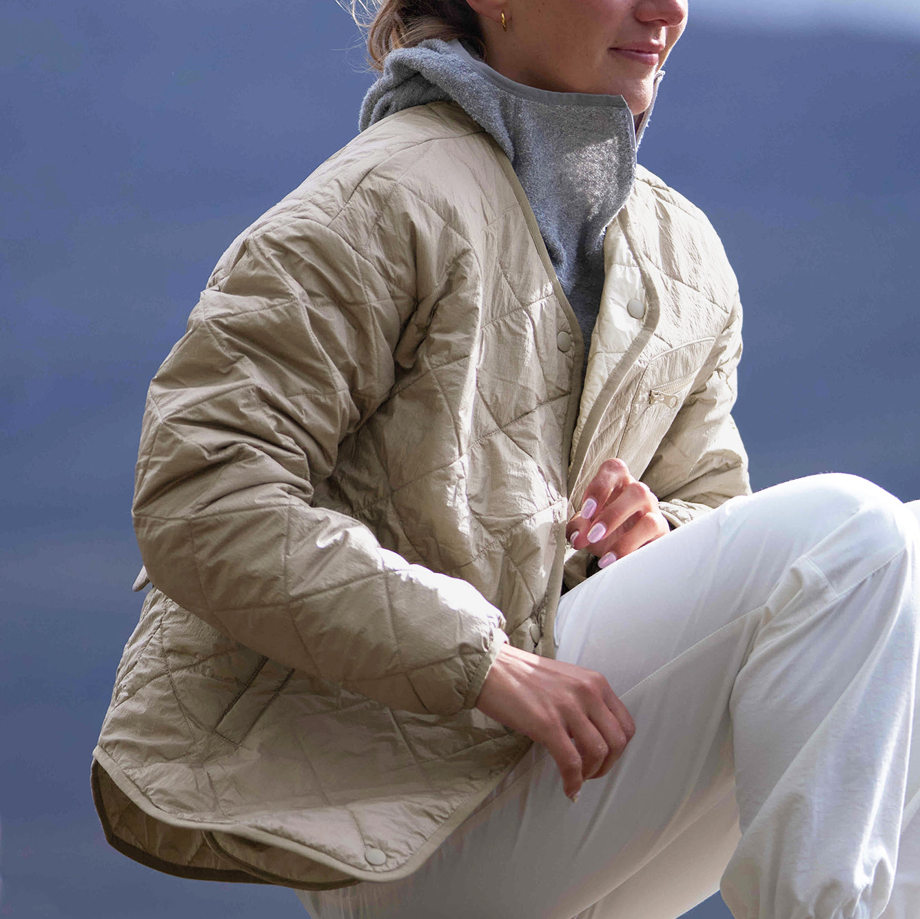 Quilted Windproof Jacket