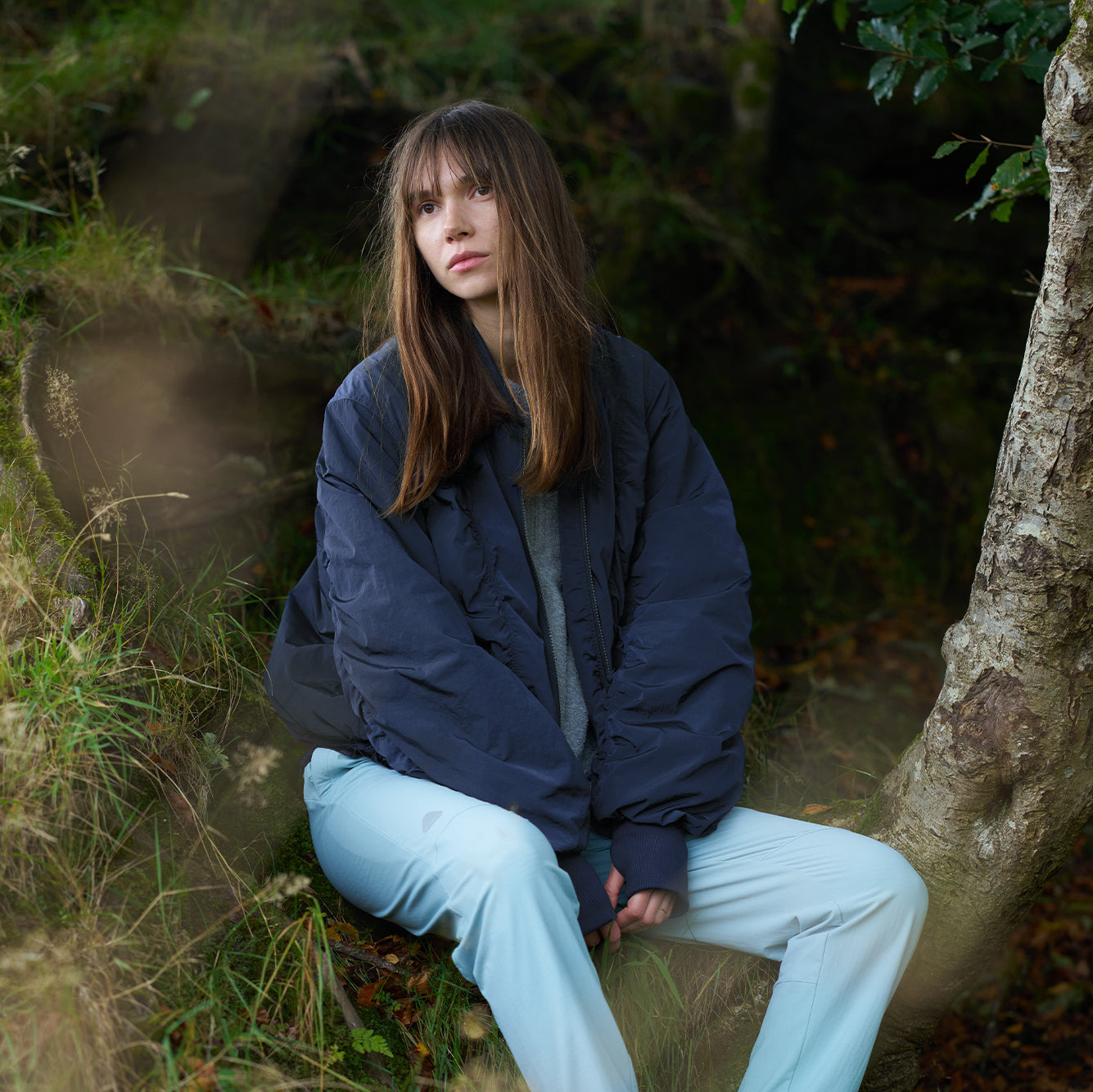 Metallic Bomber Jacket