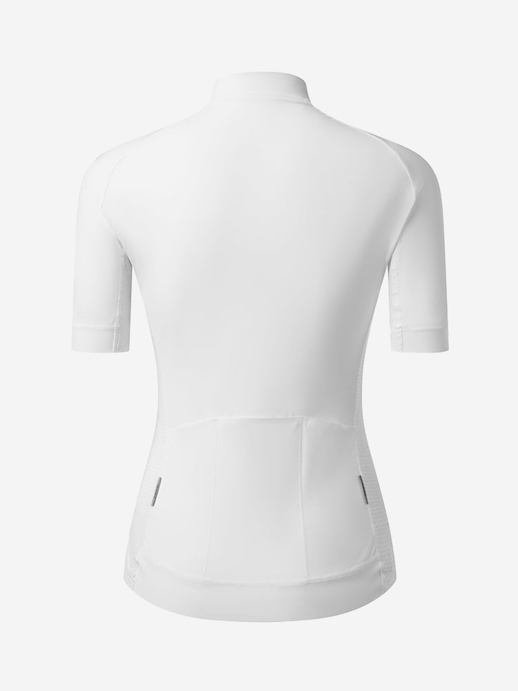 cycling white jersey for women
